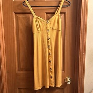 Yellow sun dress